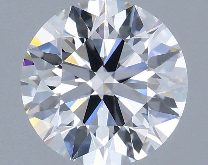1.68 Carat Round Shaped, Ideal Cut, D Color, VVS2 Clarity, IGI Certified Lab Grown Diamond