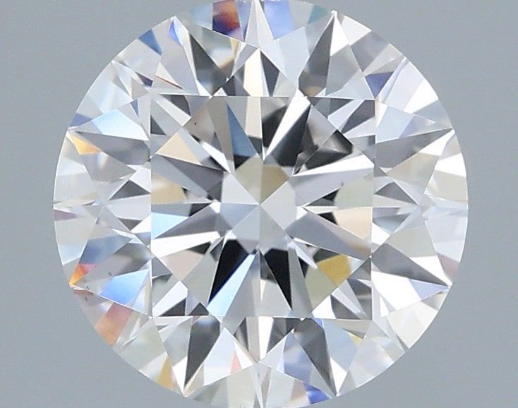 2.42 Carat Round Shaped, Ideal Cut, D Color, VS1 Clarity, IGI Certified Lab Grown Diamond