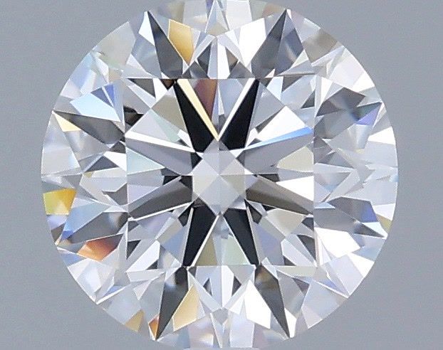 1.07 Carat Round Shaped, Ideal Cut, D Color, VVS2 Clarity, IGI Certified Lab Grown Diamond