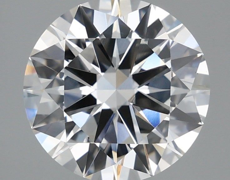 2.53 Carat Round Shaped, Excellent Cut, F Color, VS1 Clarity, IGI Certified Lab Grown Diamond