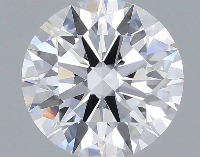 1.10 Carat Round Shaped, Ideal Cut, D Color, VVS2 Clarity, IGI Certified Lab Grown Diamond