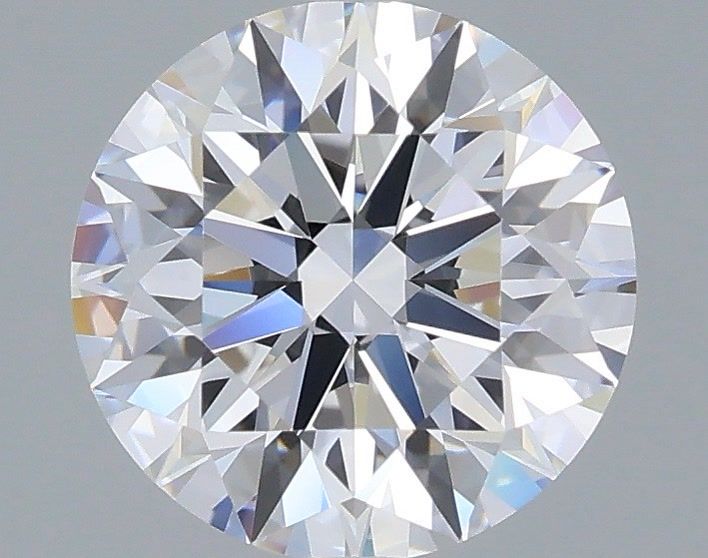 2.07 Carat Round Shaped, Ideal Cut, D Color, VVS1 Clarity, IGI Certified Lab Grown Diamond