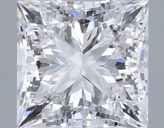 1.04 Carat Princess Shaped, Very Good Cut, D Color, VVS1 Clarity, IGI Certified Lab Grown Diamond