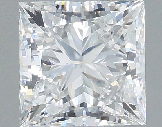 1.08 Carat Princess Shaped, Very Good Cut, D Color, VS1 Clarity, IGI Certified Lab Grown Diamond