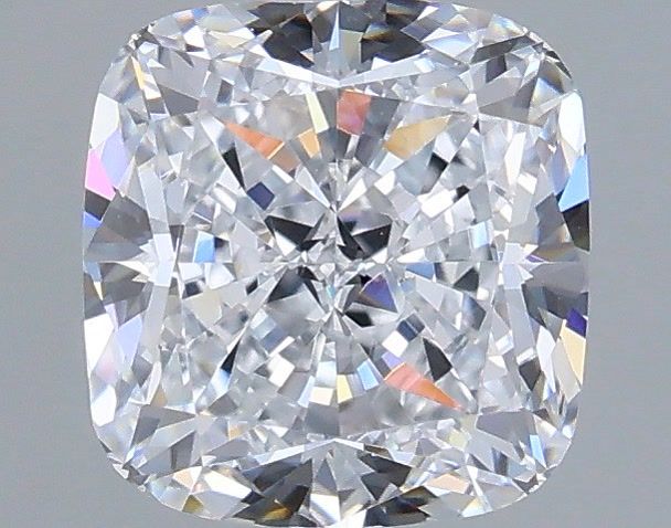 1.53 Carat Cushion Shaped, Very Good Cut, D Color, IF Clarity, IGI Certified Lab Grown Diamond