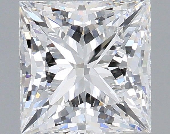 1.05 Carat Princess Shaped, Very Good Cut, D Color, VVS1 Clarity, IGI Certified Lab Grown Diamond