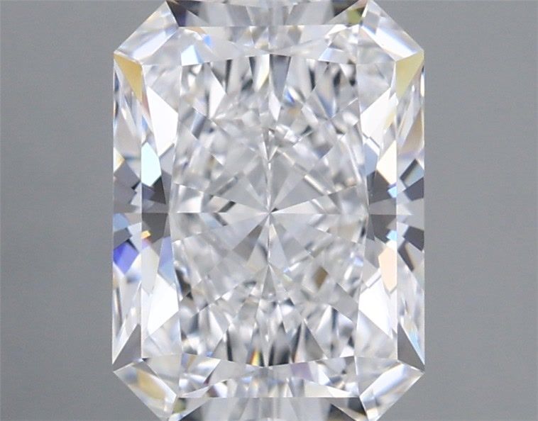 1.50 Carat Radiant Shaped, Ideal Cut, D Color, VVS1 Clarity, IGI Certified Lab Grown Diamond