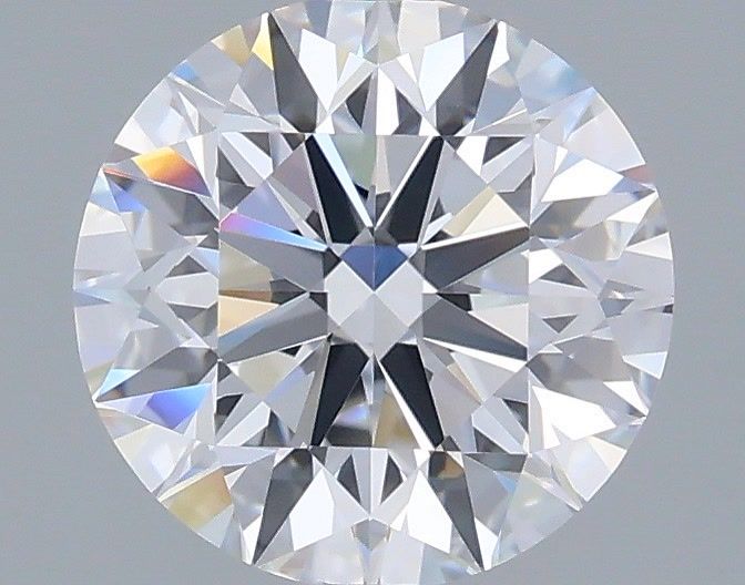 2.09 Carat Round Shaped, Excellent Cut, D Color, VS1 Clarity, IGI Certified Lab Grown Diamond