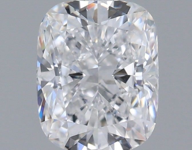 1.08 Carat Cushion Shaped, Ideal Cut, D Color, VVS2 Clarity, IGI Certified Lab Grown Diamond