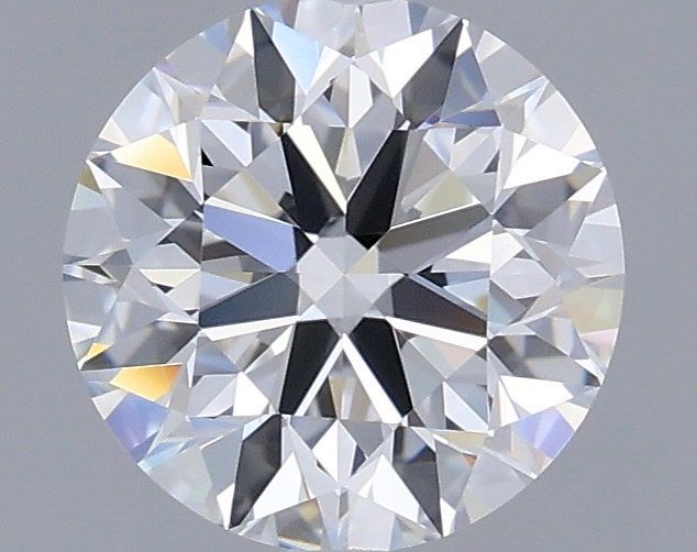 1.22 Carat Round Shaped, Ideal Cut, D Color, VVS2 Clarity, IGI Certified Lab Grown Diamond