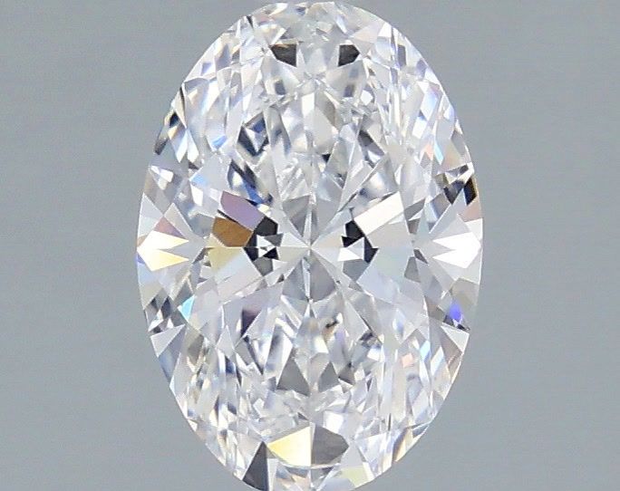 1.68 Carat Oval Shaped, Very Good Cut, D Color, VVS2 Clarity, IGI Certified Lab Grown Diamond