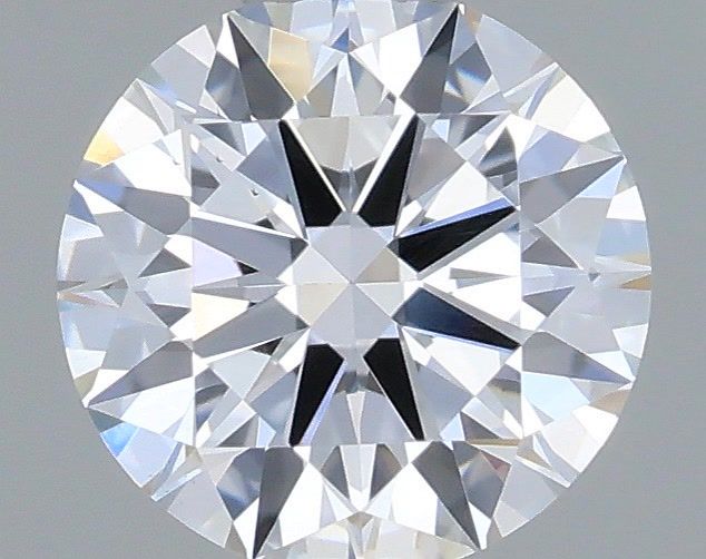 0.49 Carat Round Shaped, Ideal Cut, D Color, VS2 Clarity, IGI Certified Lab Grown Diamond