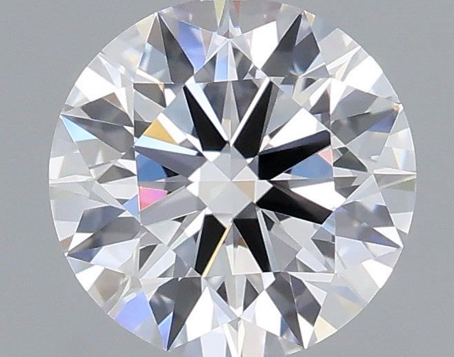 1.34 Carat Round Shaped, Excellent Cut, D Color, VVS2 Clarity, IGI Certified Lab Grown Diamond