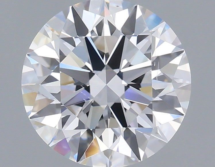 1.35 Carat Round Shaped, Ideal Cut, D Color, VS2 Clarity, IGI Certified Lab Grown Diamond