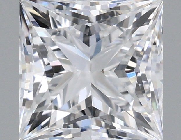 1.05 Carat Princess Shaped, Excellent Cut, D Color, VVS1 Clarity, IGI Certified Lab Grown Diamond