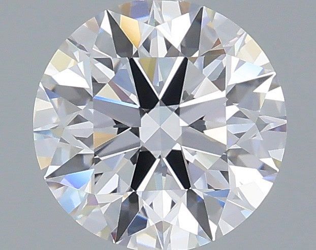 1.54 Carat Round Shaped, Ideal Cut, D Color, VVS2 Clarity, IGI Certified Lab Grown Diamond
