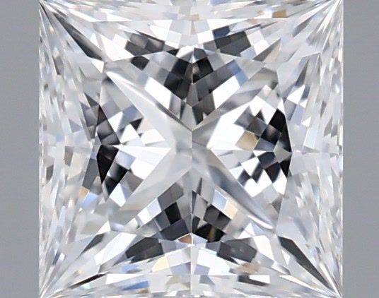 1.21 Carat Princess Shaped, Excellent Cut, D Color, VVS2 Clarity, IGI Certified Lab Grown Diamond