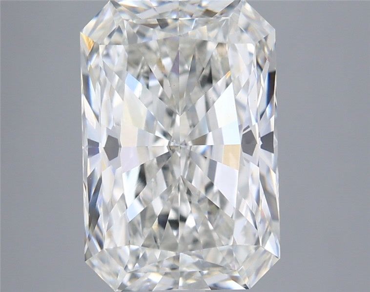 4.20 Carat Radiant Shaped, Very Good Cut, F Color, VS1 Clarity, IGI Certified Lab Grown Diamond