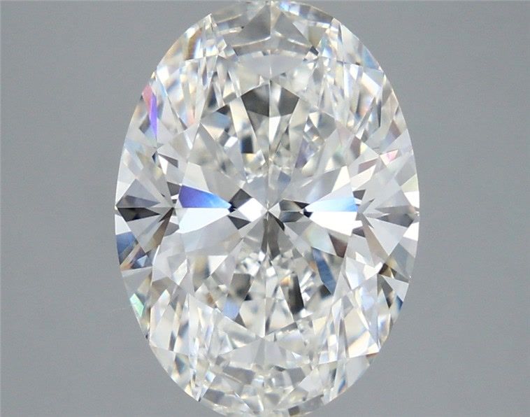 4.71 Carat Oval Shaped, Very Good Cut, G Color, VVS2 Clarity, IGI Certified Lab Grown Diamond