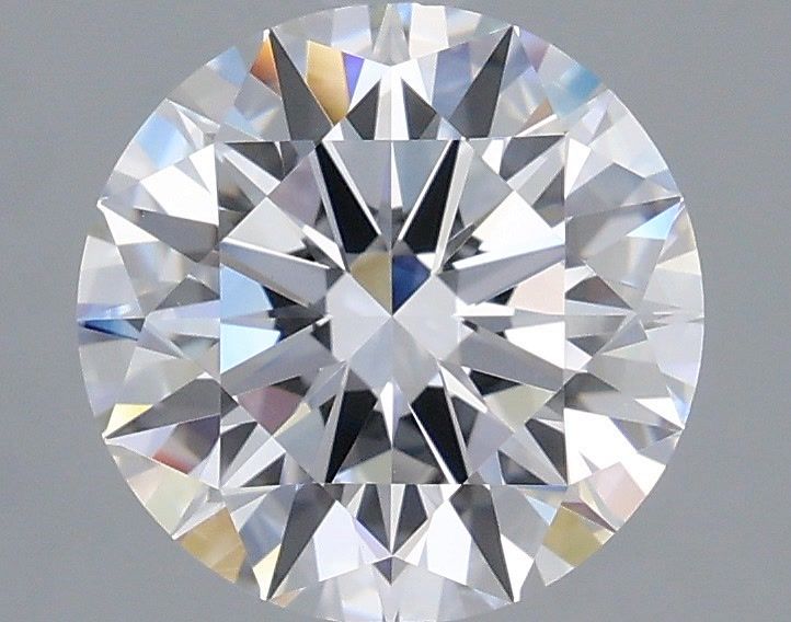 2.51 Carat Round Shaped, Ideal Cut, D Color, VVS2 Clarity, IGI Certified Lab Grown Diamond
