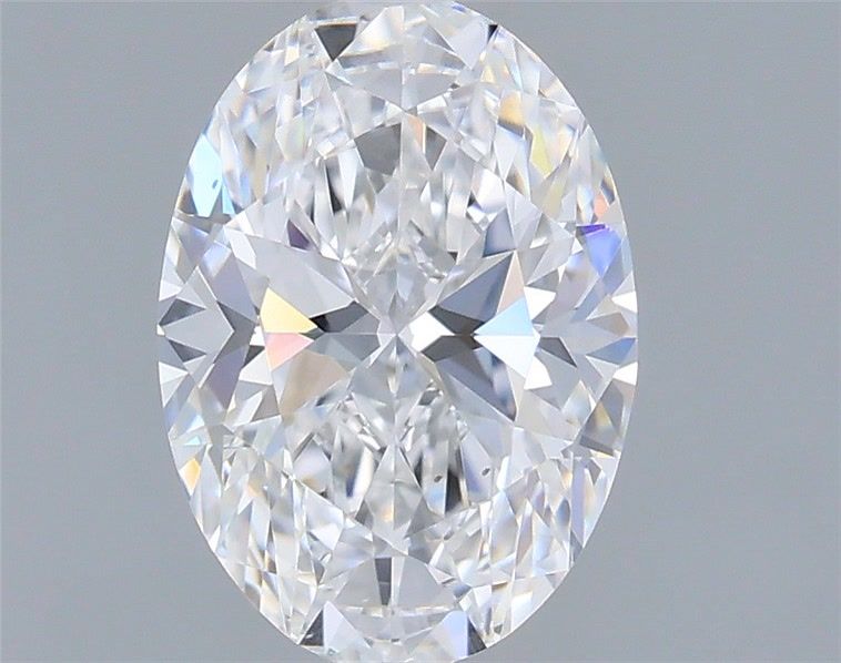 1.02 Carat Oval Shaped, Very Good Cut, D Color, VVS2 Clarity, IGI Certified Lab Grown Diamond