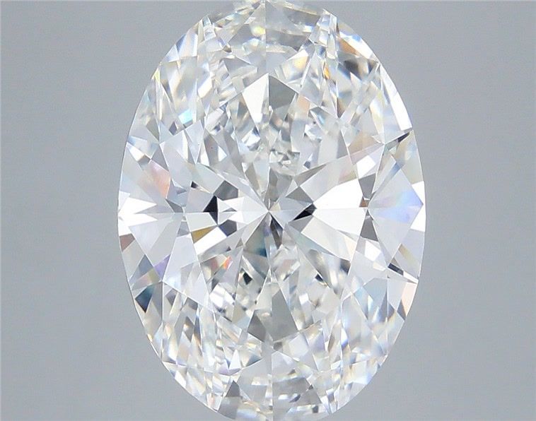 7.02 Carat Oval Shaped, Very Good Cut, F Color, VVS2 Clarity, IGI Certified Lab Grown Diamond