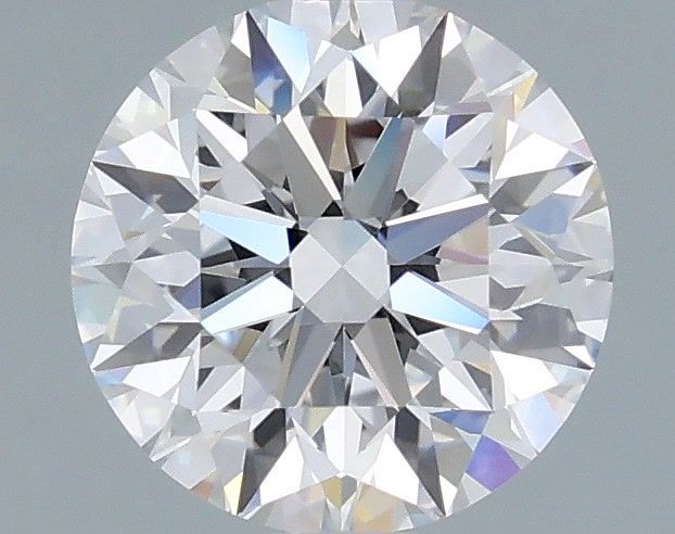 1.53 Carat Round Shaped, Excellent Cut, D Color, VVS2 Clarity, IGI Certified Lab Grown Diamond