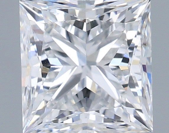 1.10 Carat Princess Shaped, Excellent Cut, D Color, VS1 Clarity, IGI Certified Lab Grown Diamond