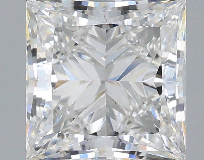 2.00 Carat Princess Shaped, Very Good Cut, F Color, VS2 Clarity, IGI Certified Lab Grown Diamond