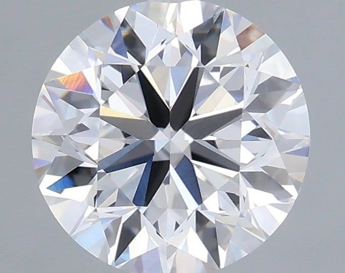 1.24 Carat Round Shaped, Very Good Cut, D Color, VVS2 Clarity, IGI Certified Lab Grown Diamond