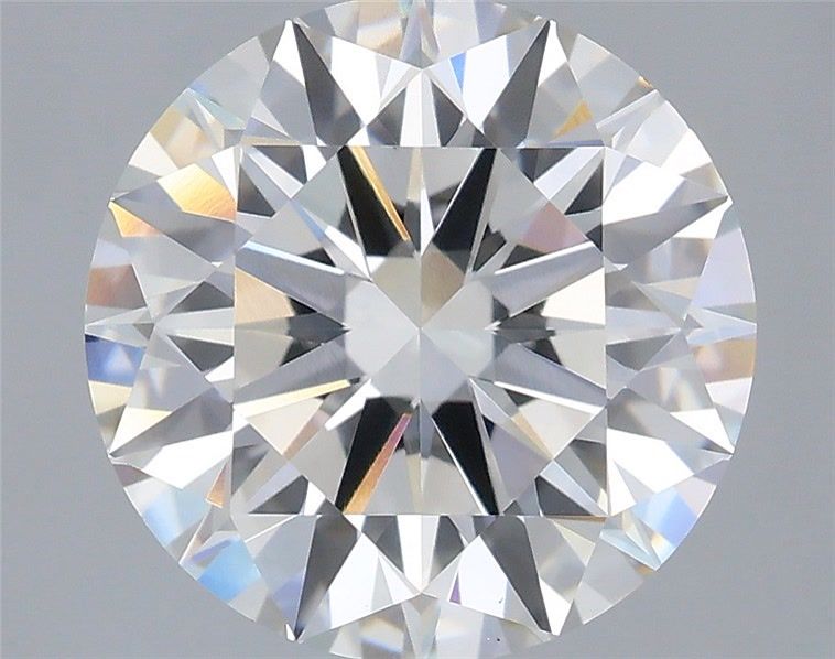 3.08 Carat Round Shaped, Ideal Cut, G Color, VS1 Clarity, IGI Certified Lab Grown Diamond