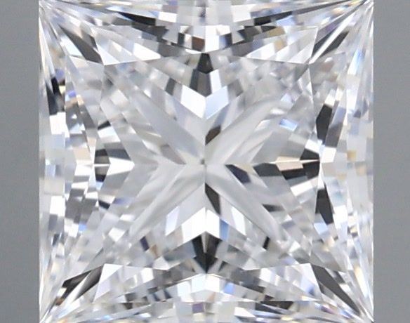 1.05 Carat Princess Shaped, Ideal Cut, D Color, IF Clarity, IGI Certified Lab Grown Diamond