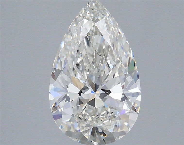 1.53 Carat Pear Shaped, Ideal Cut, G Color, VVS2 Clarity, IGI Certified Lab Grown Diamond