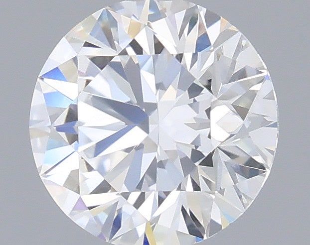 1.09 Carat Round Shaped, Ideal Cut, D Color, VVS2 Clarity, IGI Certified Lab Grown Diamond