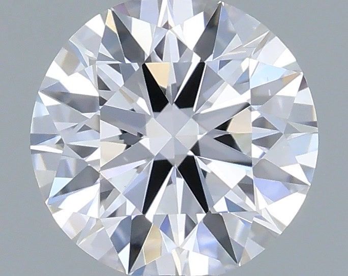 0.52 Carat Round Shaped, Ideal Cut, D Color, VS1 Clarity, IGI Certified Lab Grown Diamond