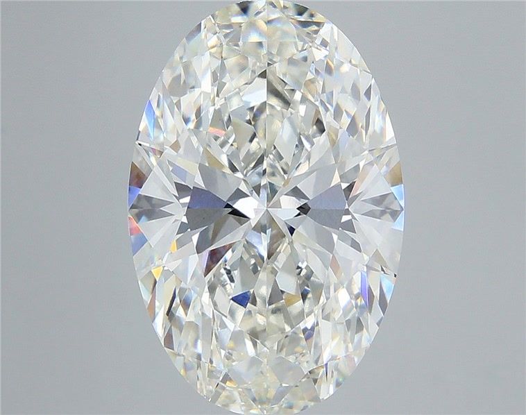 8.05 Carat Oval Shaped, Very Good Cut, G Color, VVS2 Clarity, IGI Certified Lab Grown Diamond