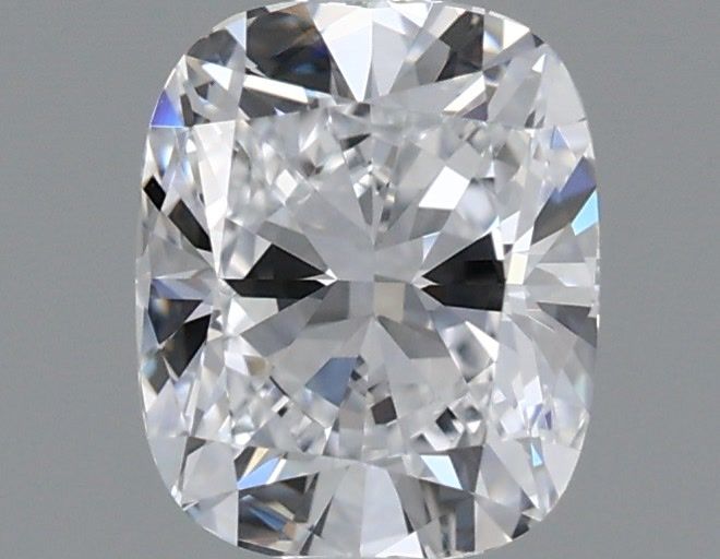 1.03 Carat Cushion Shaped, Ideal Cut, D Color, VVS2 Clarity, IGI Certified Lab Grown Diamond