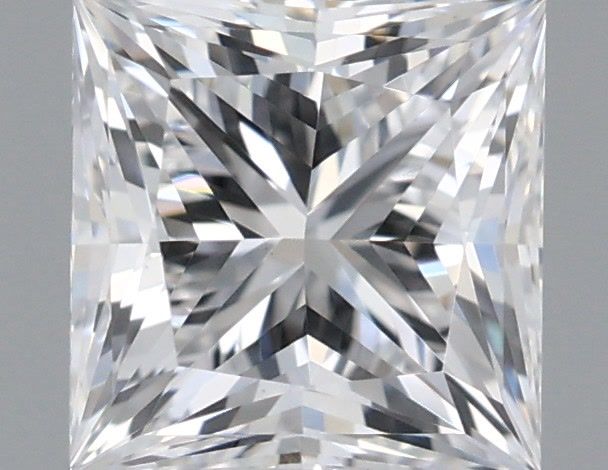 1.02 Carat Princess Shaped, Excellent Cut, D Color, VVS1 Clarity, IGI Certified Lab Grown Diamond