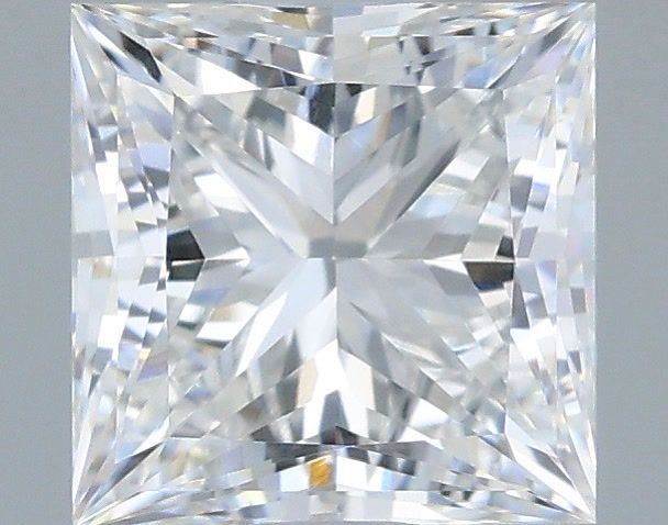 0.98 Carat Princess Shaped, Very Good Cut, D Color, VVS2 Clarity, IGI Certified Lab Grown Diamond