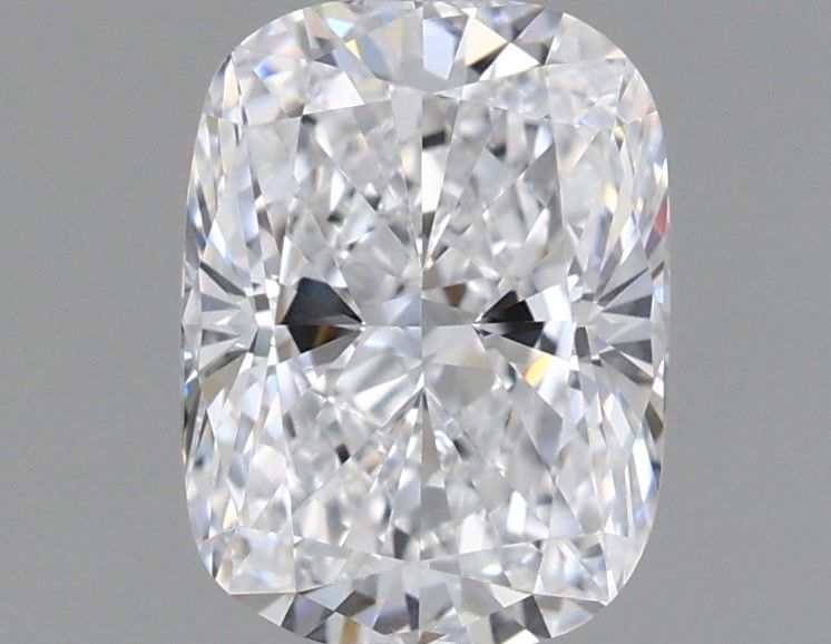 1.03 Carat Cushion Shaped, Ideal Cut, D Color, VVS2 Clarity, IGI Certified Lab Grown Diamond