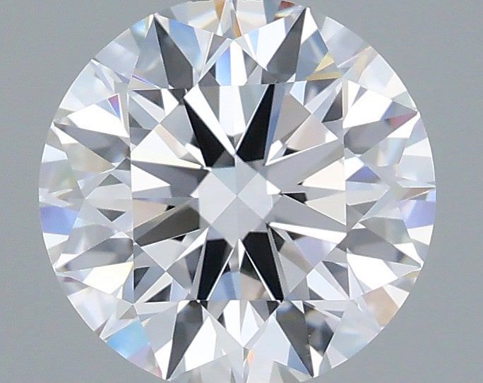2.07 Carat Round Shaped, D Color, VVS1 Clarity, IGI Certified Lab Grown Diamond