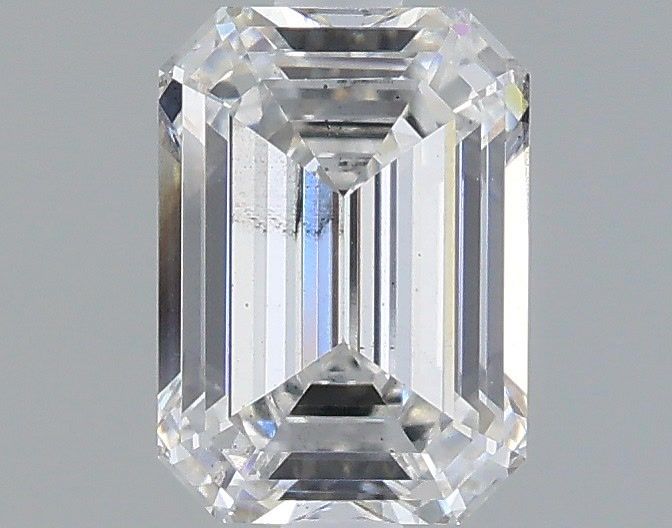 1.50 Carat Emerald Shaped, Ideal Cut, F Color, VS2 Clarity, IGI Certified Lab Grown Diamond