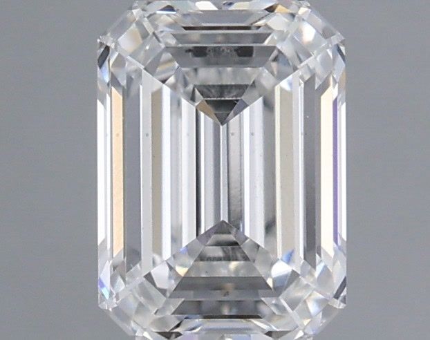 1.34 Carat Emerald Shaped, Ideal Cut, D Color, VS1 Clarity, IGI Certified Lab Grown Diamond