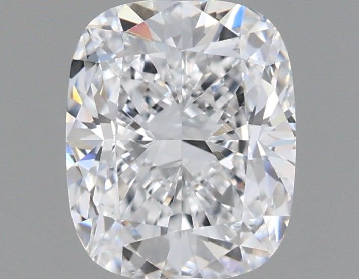 1.07 Carat Cushion Shaped, Ideal Cut, D Color, VVS2 Clarity, IGI Certified Lab Grown Diamond