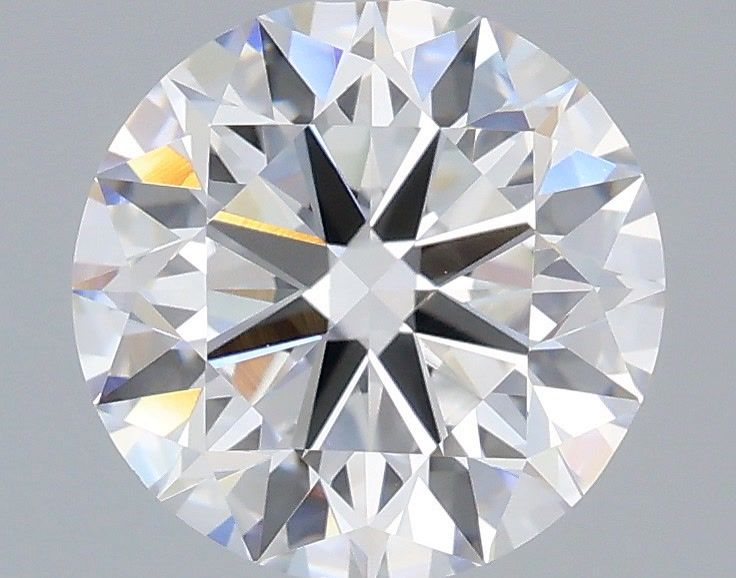 1.58 Carat Round Shaped, Very Good Cut, D Color, VVS2 Clarity, IGI Certified Lab Grown Diamond