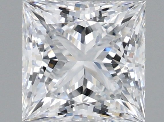 1.11 Carat Princess Shaped, Ideal Cut, D Color, VVS1 Clarity, IGI Certified Lab Grown Diamond