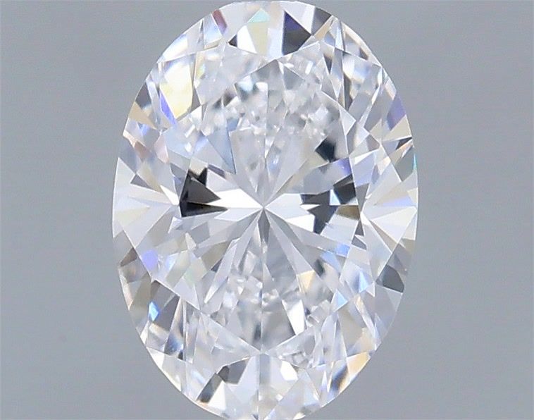 0.55 Carat Oval Shaped, Very Good Cut, D Color, VS1 Clarity, IGI Certified Lab Grown Diamond