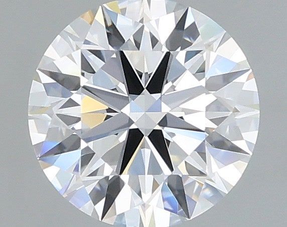 1.08 Carat Round Shaped, Ideal Cut, D Color, VS1 Clarity, IGI Certified Lab Grown Diamond