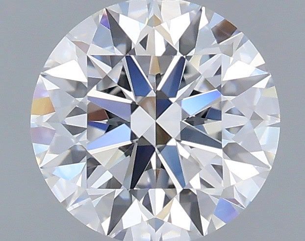 1.07 Carat Round Shaped, Ideal Cut, D Color, VVS2 Clarity, IGI Certified Lab Grown Diamond