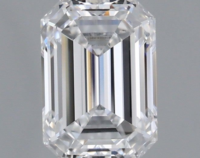 1.02 Carat Emerald Shaped, Ideal Cut, D Color, IF Clarity, IGI Certified Lab Grown Diamond